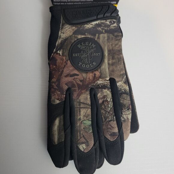 Klein Tools Journeyman Mechanix Wear Camouflage Gloves Size Large - Picture 5 of 8